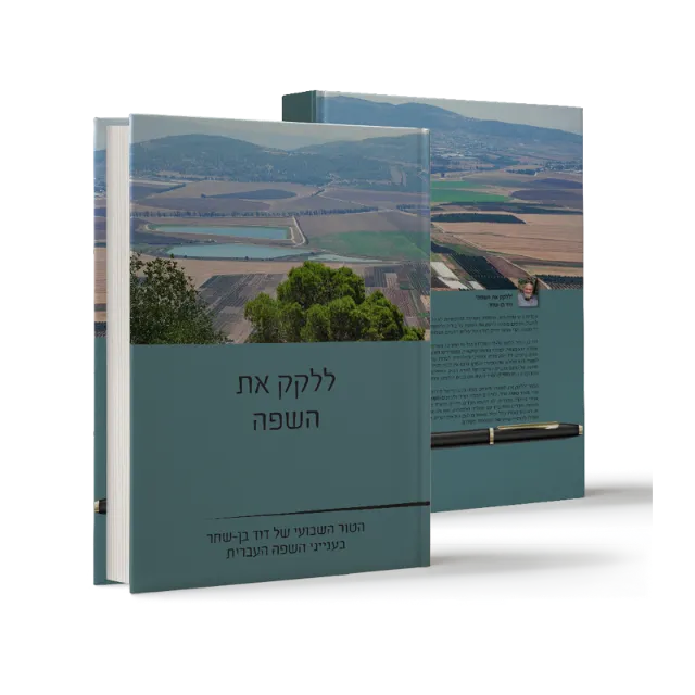 ספר "ללקק את השפה"